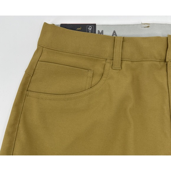 Puma Golf Pants Men 30x32 Performance Fit Khaki Stretch Waist Straight Leg NWT - Picture 5 of 13